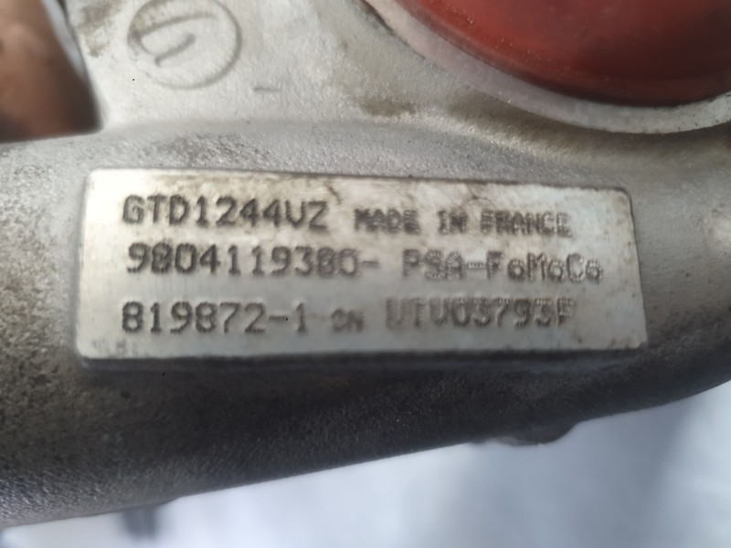 Recambio de turbocompresor para peugeot 5008 ii (mc_, mj_, mr_, m4_) 1.6 bluehdi 120 referencia OEM IAM   