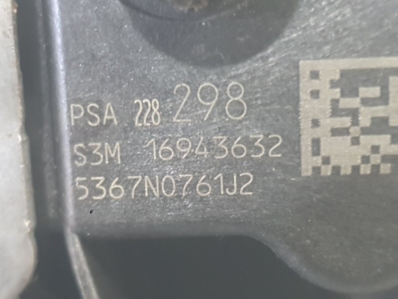 Recambio de cerradura puerta trasera izquierda para peugeot 5008 ii (mc_, mj_, mr_, m4_) 1.6 bluehdi 120 referencia OEM IAM 9822