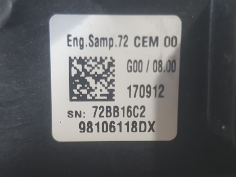 Recambio de mando multifuncion para peugeot 5008 ii (mc_, mj_, mr_, m4_) 1.6 bluehdi 120 referencia OEM IAM   