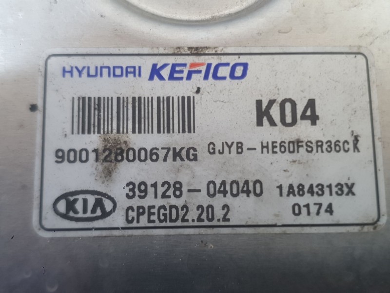 Recambio de centralita motor uce para kia stonic (yb) 1.0 t-gdi referencia OEM IAM 3912804030  