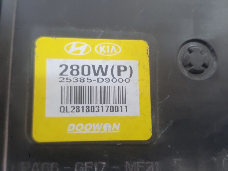 Recambio de electroventilador para kia stonic (yb) 1.0 t-gdi referencia OEM IAM 25380H8450  
