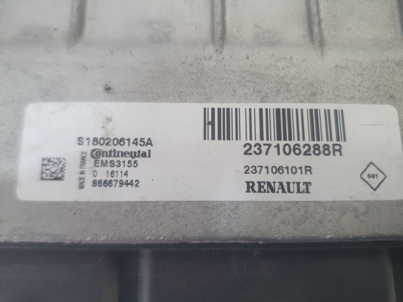 Recambio de centralita motor uce para renault megane iv hatchback (b9a/m/n_) 1.2 tce 100 (b9ms) referencia OEM IAM 237100734S  