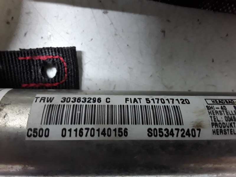Recambio de airbag cortina delantero derecho para fiat grande punto (199) 1.3 multijet sport (01.2007) referencia OEM IAM 517017