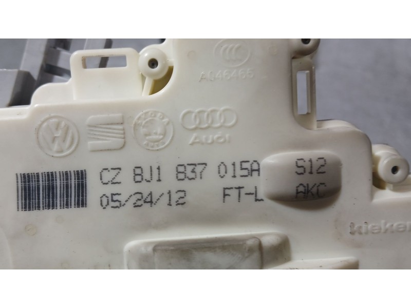 Recambio de cerradura puerta delantera izquierda para audi q3 (8ub, 8ug) 2.0 tdi referencia OEM IAM 8J1837015B  