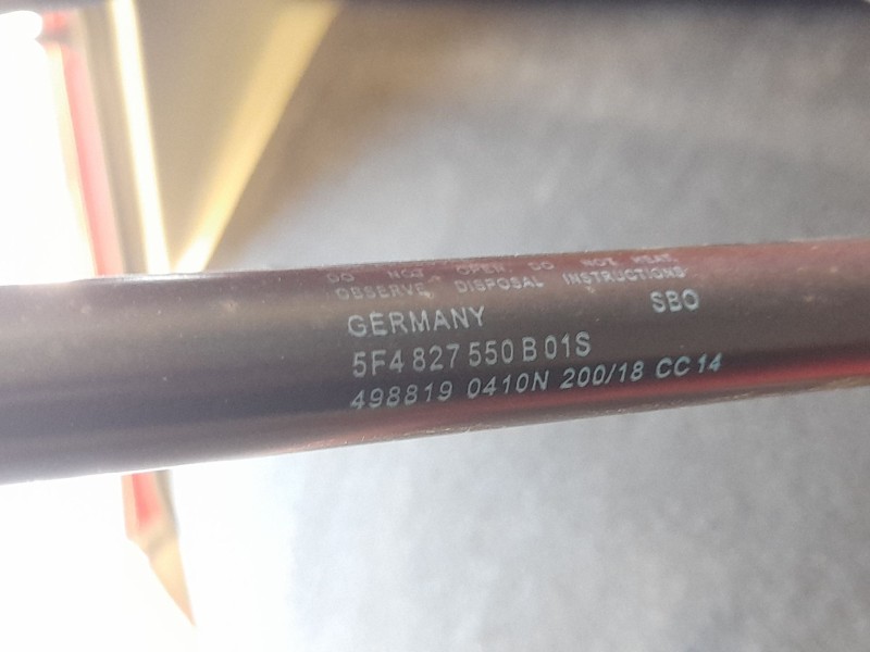 Recambio de amortiguadores maletero / porton para seat leon (5f1) 2.0 tsi referencia OEM IAM 5F4827550B  