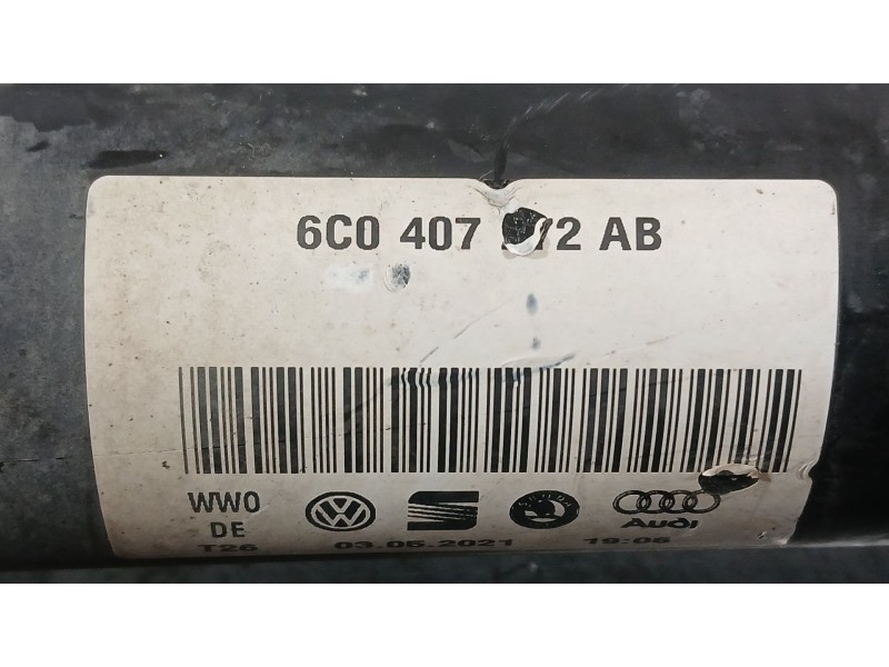 Recambio de transmision delantera derecha para skoda fabia iii (nj3) 1.0 tsi referencia OEM IAM 6C0407272AB  
