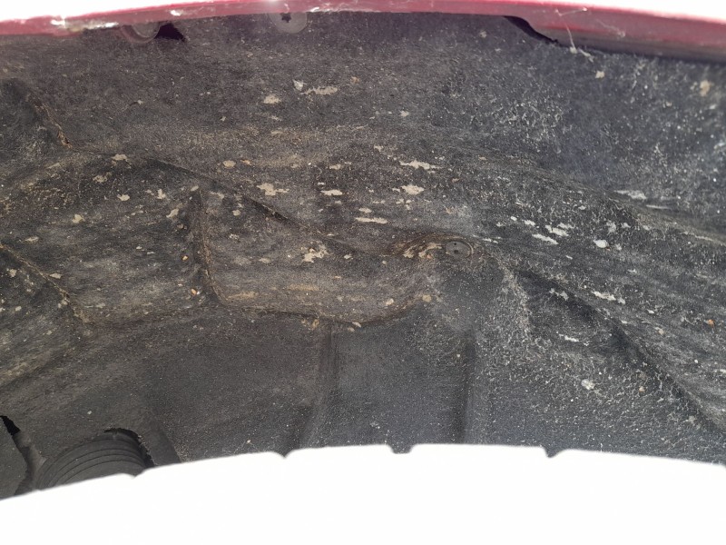 Recambio de plastico pase rueda tras. izq. para seat leon (5f1) 2.0 tsi referencia OEM IAM 5F0810971A  