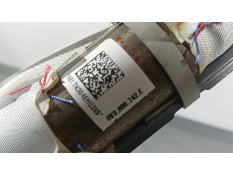 Recambio de airbag cortina delantero derecho para skoda fabia iii (nj3) 1.0 tsi referencia OEM IAM 5JA880742D  