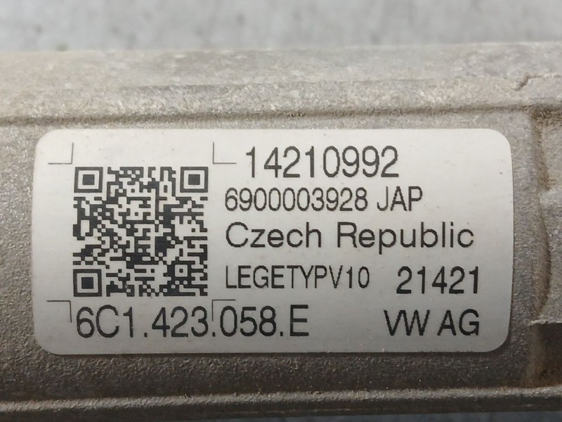 Recambio de cremallera direccion para skoda fabia iii (nj3) 1.0 tsi referencia OEM IAM 6C1423058E  