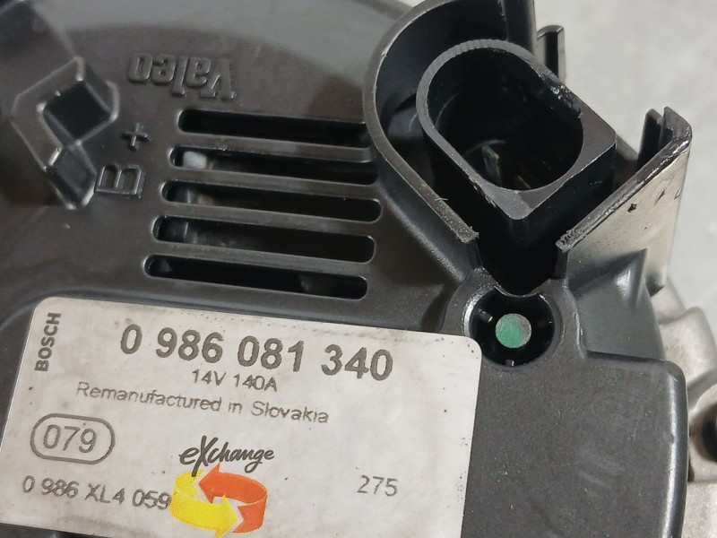 Recambio de alternador para audi q5 (8rb) 2.0 tdi quattro referencia OEM IAM 03G903016GX  
