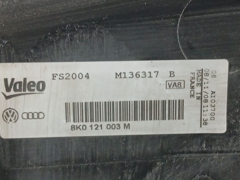 Recambio de electroventilador para audi q5 (8rb) 2.0 tdi quattro referencia OEM IAM 8K0959455T  