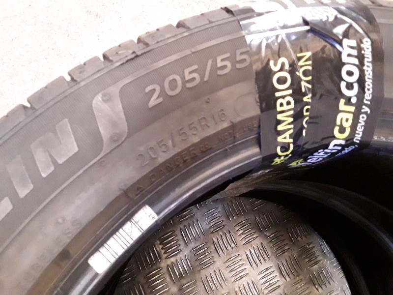 Recambio de neumatico pareja para neumaticos reutilizados - referencia OEM IAM 205551691W MICHELIN 205/55/16/91W