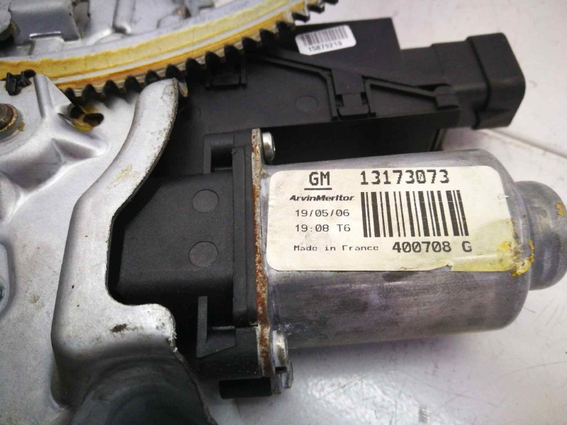 Recambio de elevalunas delantero izquierdo para opel corsa c cosmo referencia OEM IAM 13173073 6 PINS 13173073