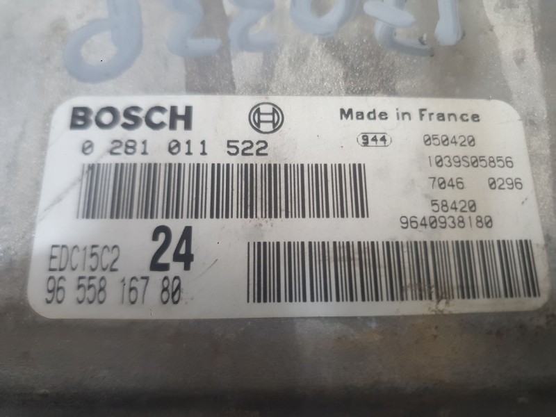 Recambio de centralita motor uce para lancia phedra (179_) 2.2 jtd (179axc1a) referencia OEM IAM   