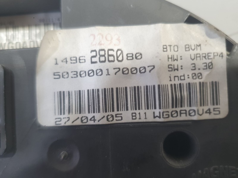 Recambio de pantalla multifuncion para lancia phedra (179_) 2.2 jtd (179axc1a) referencia OEM IAM   