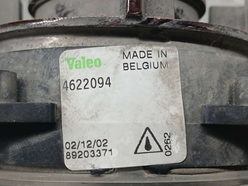 Recambio de faro antiniebla izquierdo para peugeot partner (s2) combi plus referencia OEM IAM 4622094 89203371 VALEO