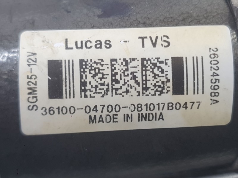 Recambio de motor arranque para hyundai i10 ii (ba, ia) 1.2 referencia OEM IAM 3610003101  
