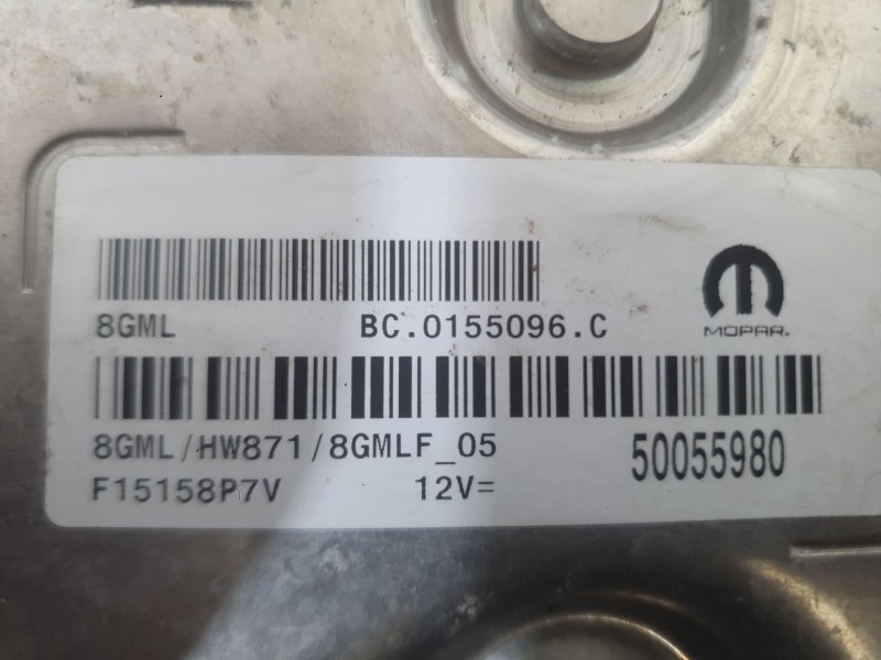 Recambio de centralita motor uce para jeep compass (mp, m6, mv, m7) 1.4 multiair referencia OEM IAM   