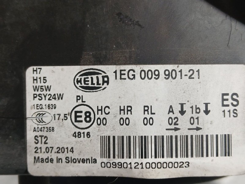 Recambio de faro izquierdo para volkswagen golf plus v (5m1, 521) 1.2 tsi referencia OEM IAM 5K1941005S  