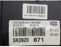 Recambio de cuadro instrumentos para volkswagen golf plus v (5m1, 521) 1.2 tsi referencia OEM IAM 5K0920871  