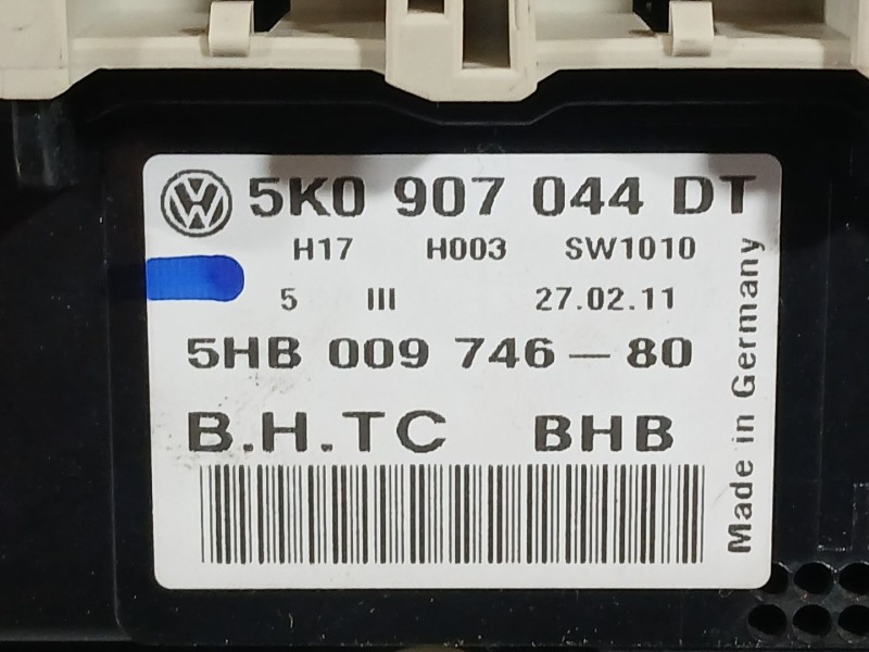 Recambio de mando climatizador para volkswagen golf plus v (5m1, 521) 1.2 tsi referencia OEM IAM   