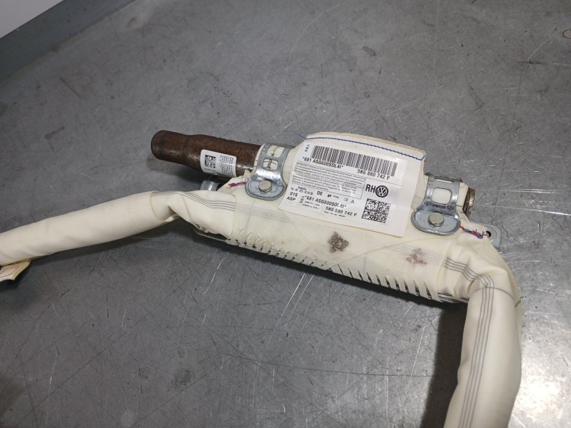 Recambio de airbag cortina delantero derecho para volkswagen golf plus v (5m1, 521) 1.2 tsi referencia OEM IAM 5K6880742F  