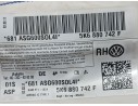 Recambio de airbag cortina delantero derecho para volkswagen golf plus v (5m1, 521) 1.2 tsi referencia OEM IAM 5K6880742F  