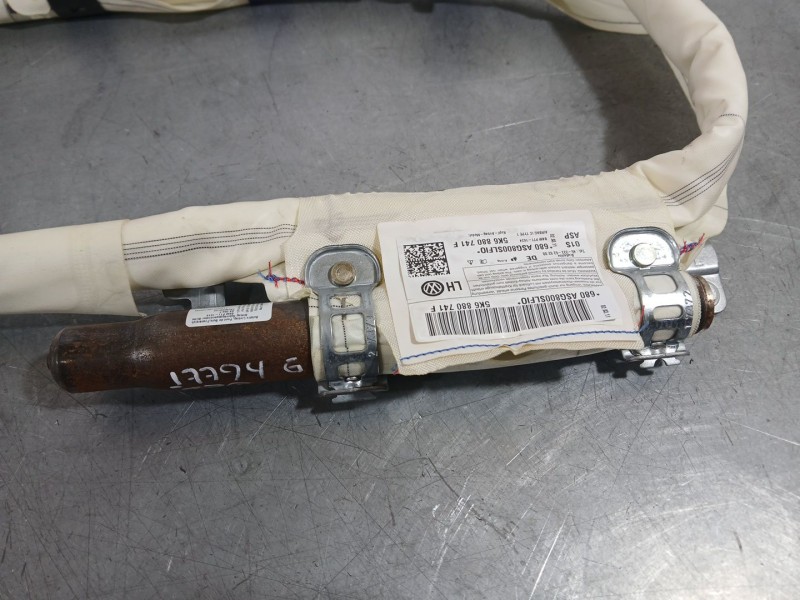 Recambio de airbag cortina delantero izquierdo para volkswagen golf plus v (5m1, 521) 1.2 tsi referencia OEM IAM 5K6880741F  