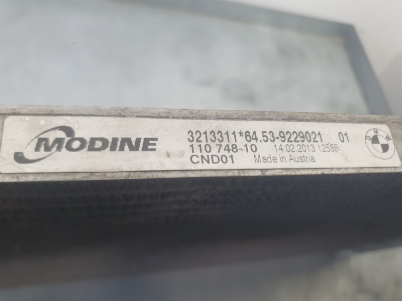 Recambio de condensador / radiador aire acondicionado para bmw x1 (e84) sdrive 18 d referencia OEM IAM 64539229021  