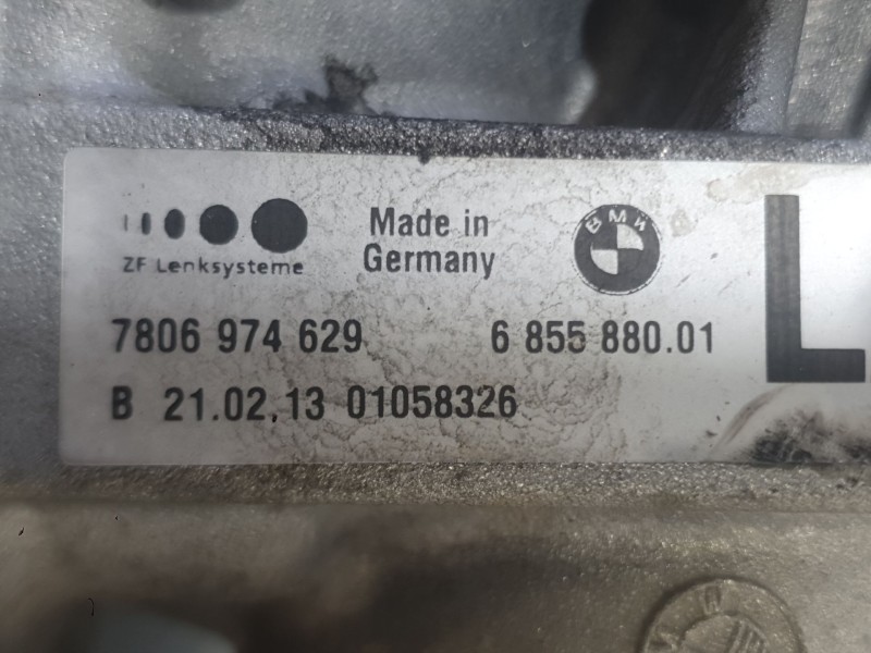 Recambio de cremallera direccion para bmw x1 (e84) sdrive 18 d referencia OEM IAM 32106874242 ELECTRO-MECANICA 