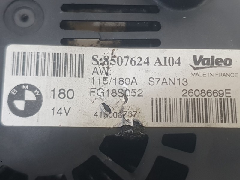 Recambio de alternador para bmw x1 (e84) sdrive 18 d referencia OEM IAM 12317802619  