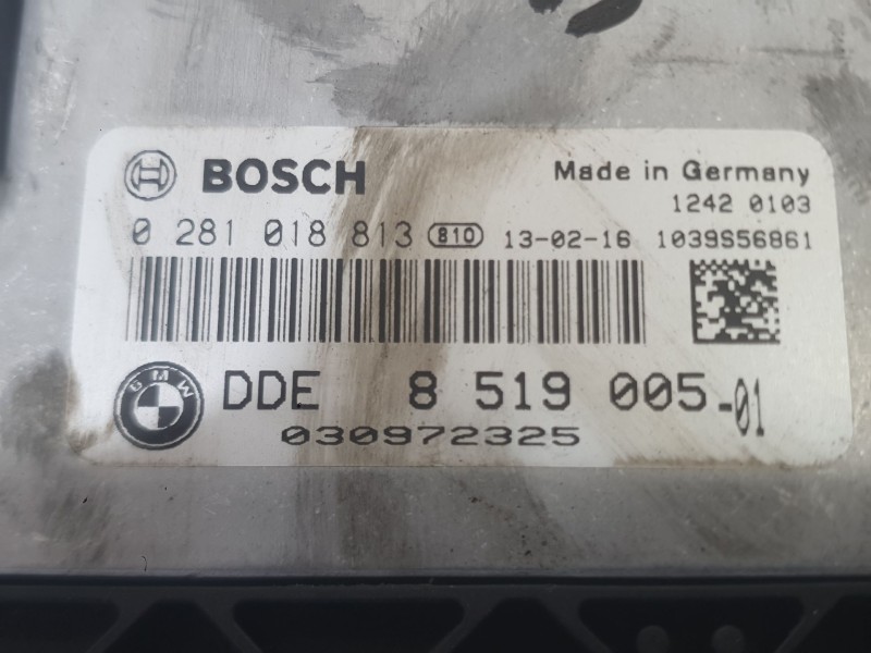 Recambio de centralita motor uce para bmw x1 (e84) sdrive 18 d referencia OEM IAM 13618580307  