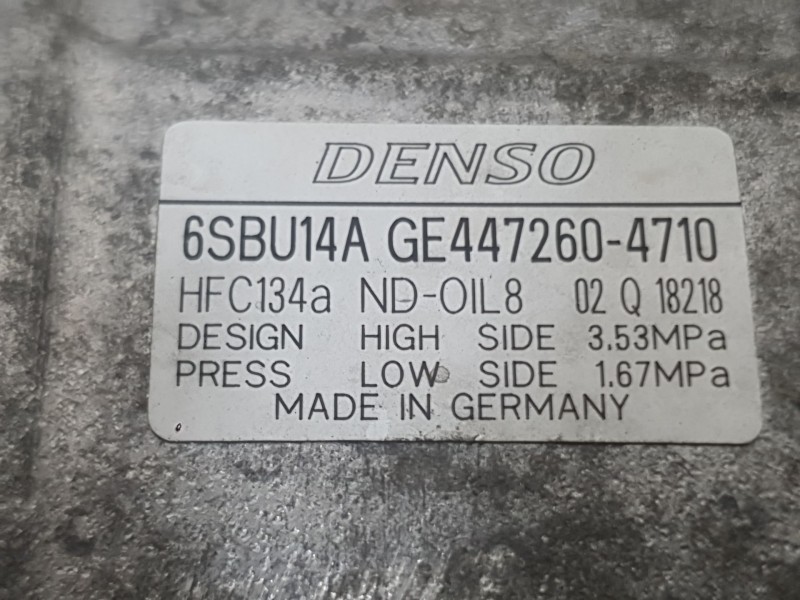 Recambio de compresor aire acondicionado para bmw x1 (e84) sdrive 18 d referencia OEM IAM 64526987862  