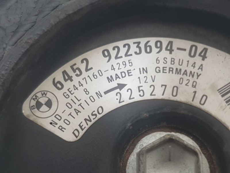 Recambio de compresor aire acondicionado para bmw x1 (e84) sdrive 18 d referencia OEM IAM 64526987862  