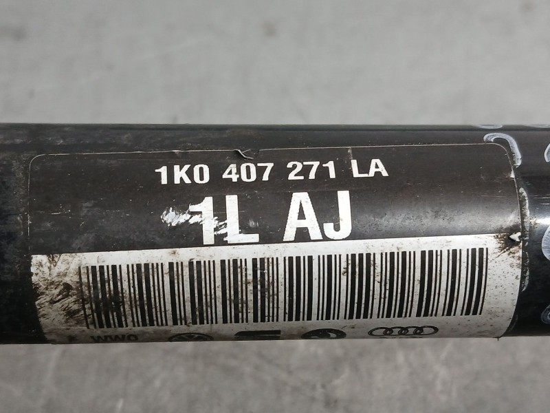 Recambio de transmision delantera izquierda para volkswagen golf plus v (5m1, 521) 1.2 tsi referencia OEM IAM 1K0407271LA  