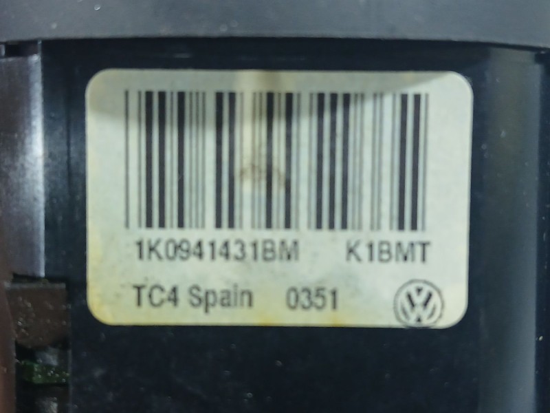 Recambio de mando luces para volkswagen golf plus v (5m1, 521) 1.2 tsi referencia OEM IAM 3C8941431BXSH  