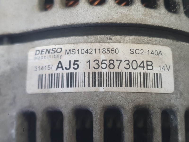 Recambio de alternador para opel zafira tourer c (p12) 1.6 cdti (75) referencia OEM IAM 95524826 13512745 