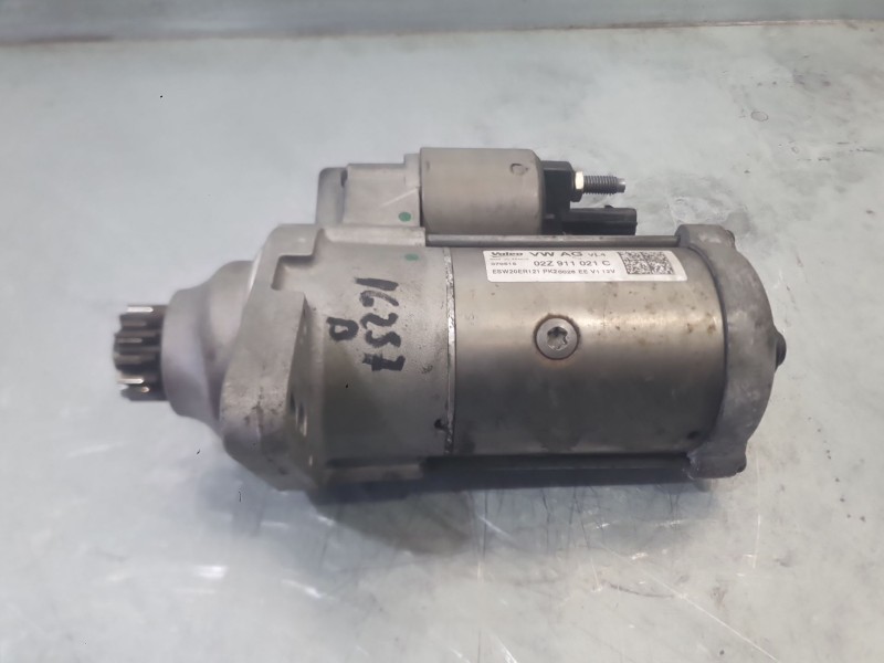Recambio de motor arranque para volkswagen polo (6c1) edition bmt referencia OEM IAM 02Z911021C ESW20ER121 VALEO