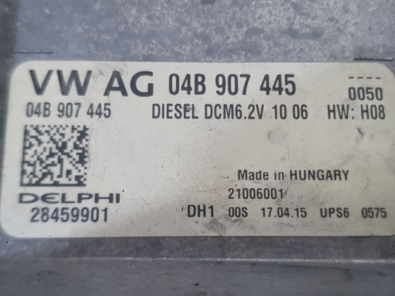 Recambio de centralita motor uce para volkswagen polo (6c1) edition bmt referencia OEM IAM   