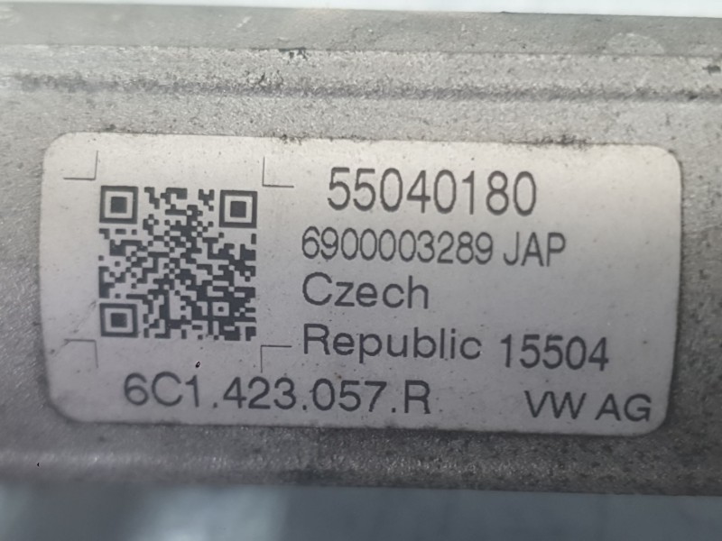 Recambio de cremallera direccion para volkswagen polo (6c1) edition bmt referencia OEM IAM 6C1423058E  MECANICA