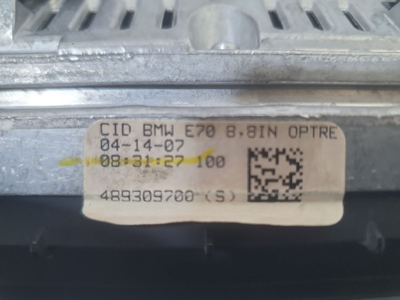 Recambio de sistema navegacion gps para bmw x5 (e70) 3.0 d referencia OEM IAM 65509194063  