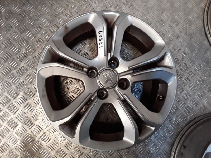 Recambio de juego llantas aluminio para peugeot 208 i (ca_, cc_) 1.6 bluehdi 100 referencia OEM IAM 6X16 4 TORN ET23 ALUMINIO RO