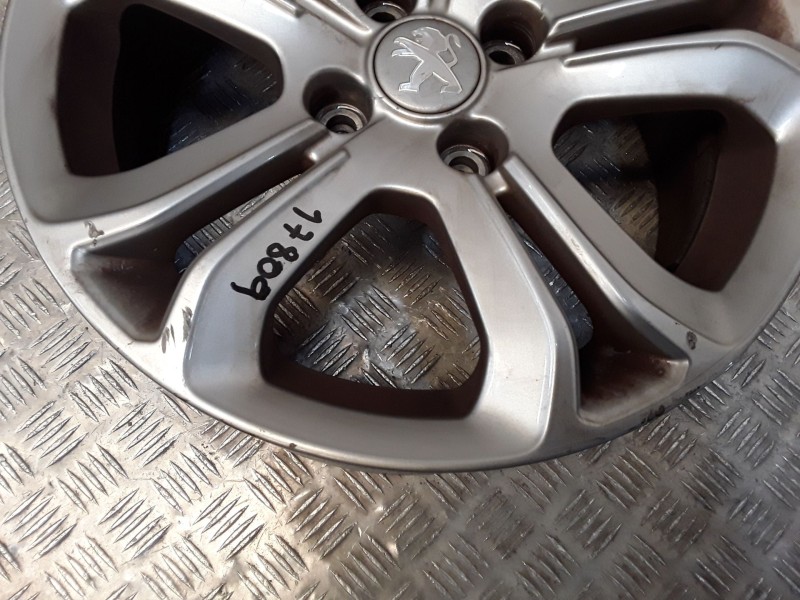 Recambio de juego llantas aluminio para peugeot 208 i (ca_, cc_) 1.6 bluehdi 100 referencia OEM IAM 6X16 4 TORN ET23 ALUMINIO RO