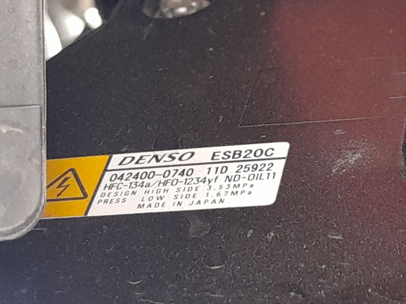 Recambio de compresor aire acondicionado para toyota yaris (_p21_, _pa1_, _ph1_) 1.5 hybrid (mxph11) referencia OEM IAM 88370K00