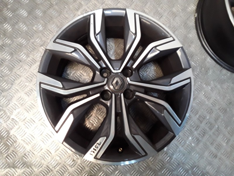 Recambio de juego llantas aluminio para renault clio v (b7_) 1.0 tce 100 (b7mt) referencia OEM IAM 7X17 4 TORN ET37 ALUMINIO ROZ