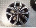 Recambio de juego llantas aluminio para renault clio v (b7_) 1.0 tce 100 (b7mt) referencia OEM IAM 7X17 4 TORN ET37 ALUMINIO ROZ