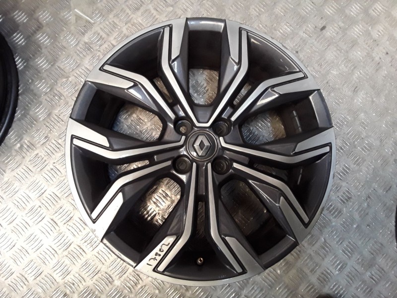 Recambio de juego llantas aluminio para renault clio v (b7_) 1.0 tce 100 (b7mt) referencia OEM IAM 7X17 4 TORN ET37 ALUMINIO ROZ