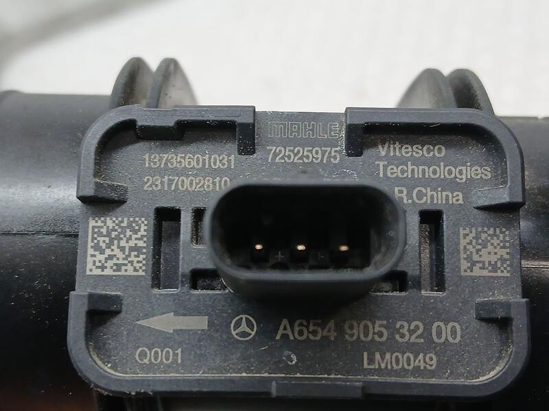 Recambio de caudalimetro para mercedes-benz clase c (w206) c 300 de (206.208) referencia OEM IAM A6549053200 MAHLE 13735601031 7