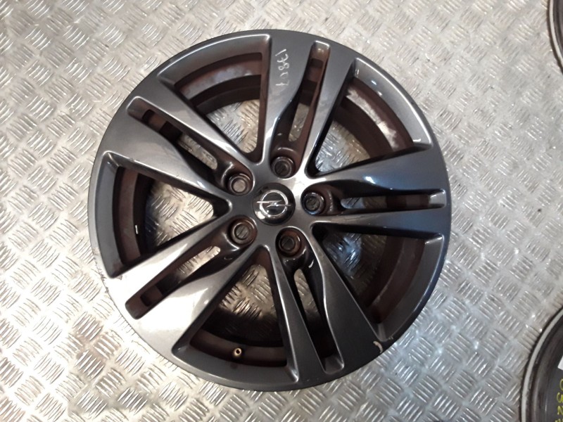 Recambio de juego llantas aluminio para opel astra k (b16) 1.2 turbo (68) referencia OEM IAM 7X16 5 TORN ET41 ALUMINIO ROZADAS
