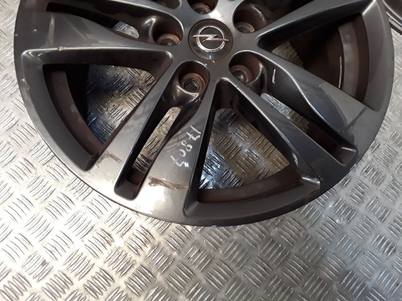 Recambio de juego llantas aluminio para opel astra k (b16) 1.2 turbo (68) referencia OEM IAM 7X16 5 TORN ET41 ALUMINIO ROZADAS